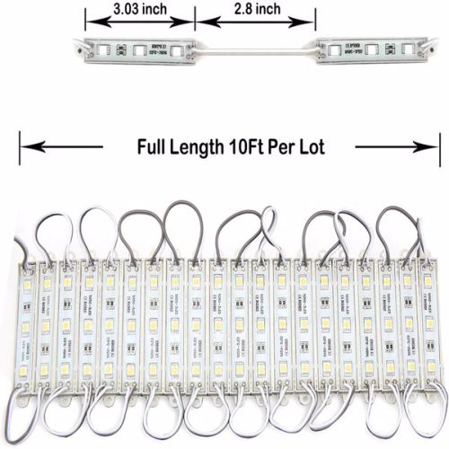 LED Waterproof Module Light, One Board With 60 Lights And 10ft White Light, Not Shipped On Weekends LED Waterproof Module Light, One Board With 60 Lights And 10ft White Light, Not Shipped On Weekends