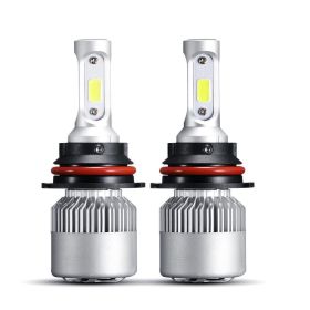 Series F-S2 9004 28W-LED Silver Edition COB Integrated Automotive Front Headlights Low End Edition