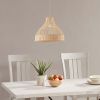 Bell Shaped Bamboo Pendant