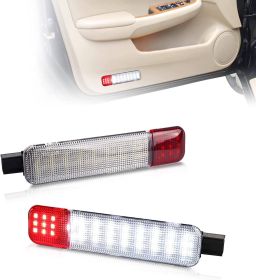 Pair LED Door Courtesy Light For Chevy Silverado Suburban Tahoe GMC Sierra Yukon