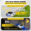 VEVOR Driveway Lights 8-Pack Solar Driveway Lights Bright Blue Solar Deck Lights Outdoor Waterproof Wireless Dock Lights 6 LEDs for Deck Dock Driveway
