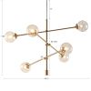 Cyrus 6-Globe Light Architectural Metal Chandelier