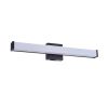 LED 24 Inch 14w 5CCT Dimming Wall Light, Iron Aluminum Acrylic Wall-Mounted Lighting Fixtures, Matte Black Bathroom Vanity Light Over Mirror