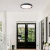 15.75in LED Ceiling Light Fixture 24W,2400LM, 5 CCT Colors 2700K 3000K 3500K 4000K 5000K, Dimmable Modern Light Fixture for Bedroom Bathroom Hallway