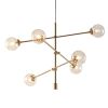 Cyrus 6-Globe Light Architectural Metal Chandelier