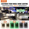 VEVOR 200W Low Voltage Landscape Transformer with Timer and Photocell Sensor, Waterproof Landscape Lighting Transformer