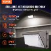 VEVOR 4PCs LED Wall Pack Lights, 100W 10800LM, 5000K Commercial Outdoor Lights Security Lighting Fixture