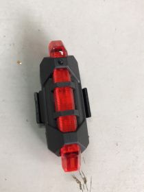 Bike Bicycle light LED Taillight (Option: New Red)