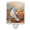 NEW Dove Ceramic Night Light Compact, UL-Certified, Ideal for Bedroom, Bathroom, Nursery, Hallway, Kitchen, 6x4x3, Multicolor