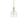 Bell Shaped Glass Pendant